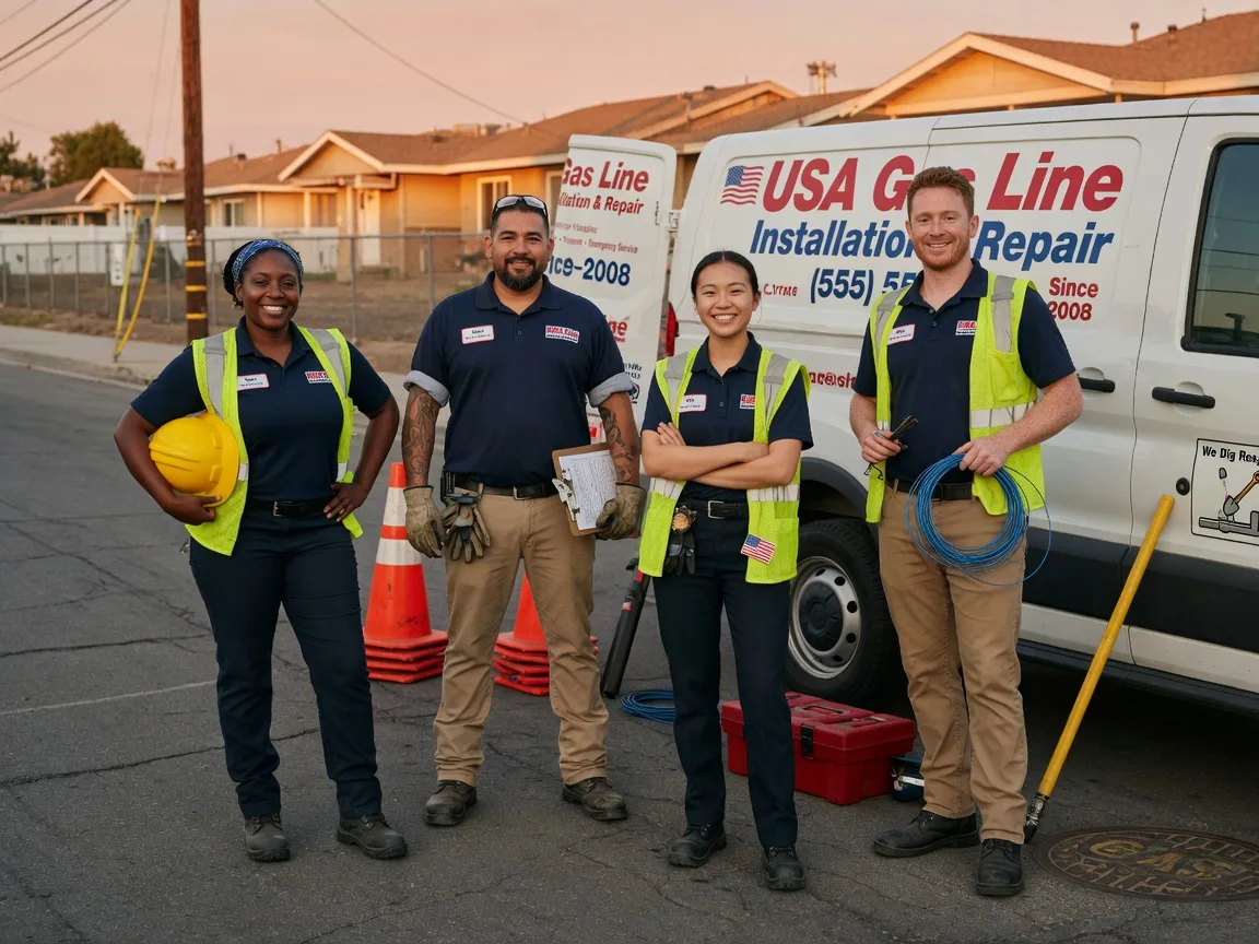 Gas Line Installation company in Adamsburg, PA